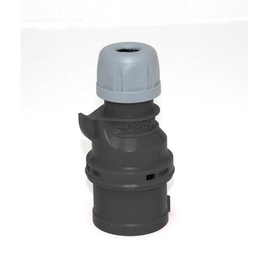 Garo P 432-7 Q Stickpropp IP44, 5-polig 32A, Quick Svart, 7 h