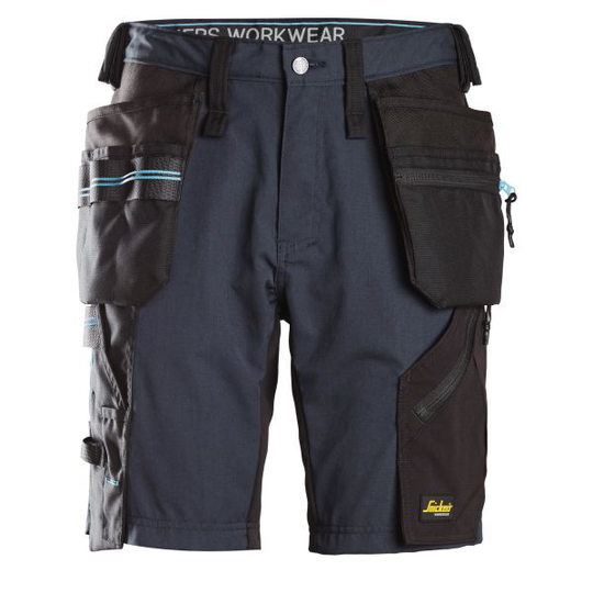 Snickers 6110 LiteWork Arbetsshorts marinblå/svart Strl 44
