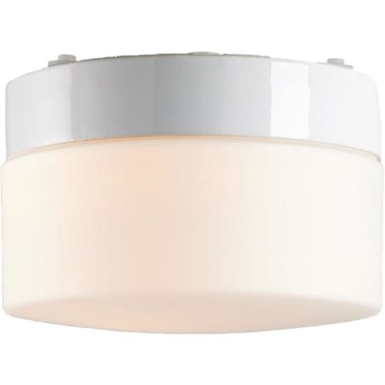 Ifö Electric Opus 200/140 Bastuarmatur IP44, rak, E27 Vit