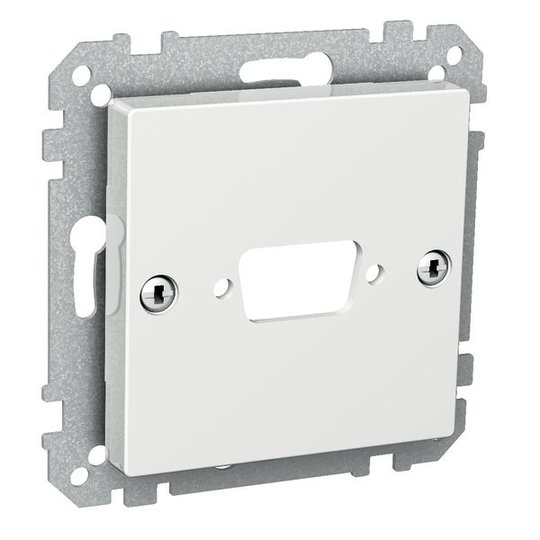 Schneider Electric WDE002443 Centrumplatta 70 x 9 x 70 mm, 1 koppling