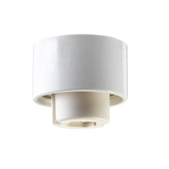 Ifö Electric 55731-400-10 Sockel rak, vit, IP54 G24Q1