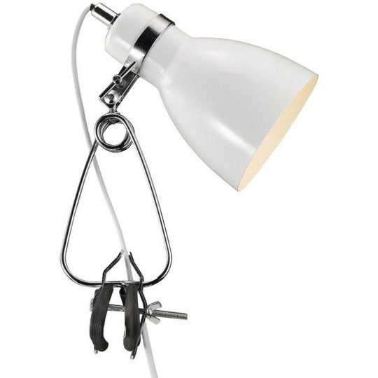 Nordlux CYCLONE 73072001 Klämspot E14, IP20 Vit
