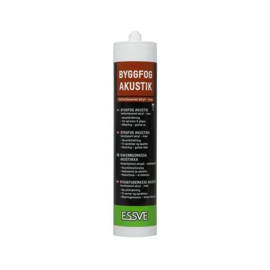 ESSVE Akustik Byggfog vit 300ml