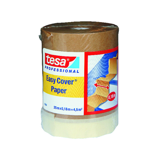 MASKERINGSPAPPER EASY COVER 4364 TESA 25MX180MM | Beijerbygg Byggmaterial