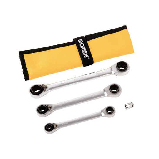 Ironside 117311 Spärringnyckelsats 4 delar, 8-19 mm