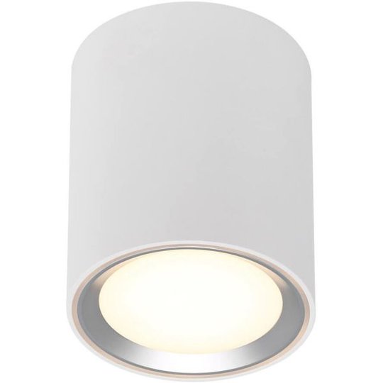 Nordlux FALLON 47550132 Spotlight med LED,2700K, IP20 Vit/borstat stål