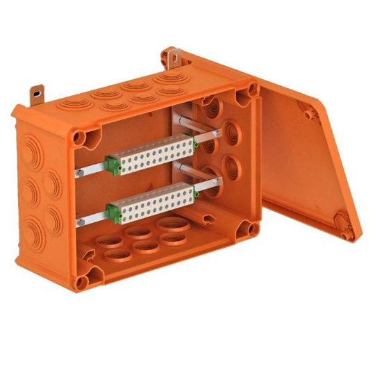 Obo Bettermann 7205590 Branddosa för data/signalkabel 10 ingångar, 267x182x110 mm