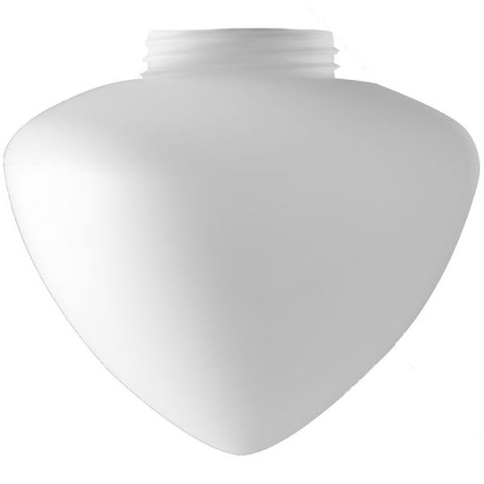 Ifö Electric 1-6128 Glaskupa 90 mm, matt opal, vit