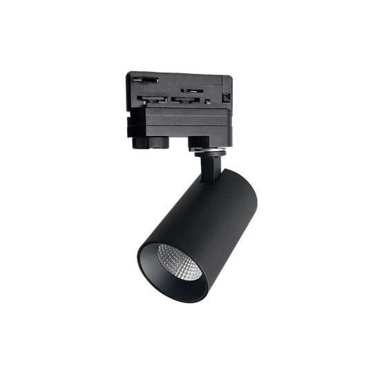 Westal WLT Mini Spotlight Ø46 mm, 8 W, aluminium Svart 3000 K
