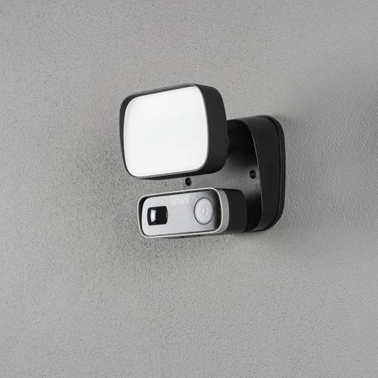Konstsmide Smartlight Väggarmatur 10 W, kamera, högtalare och mikrofon