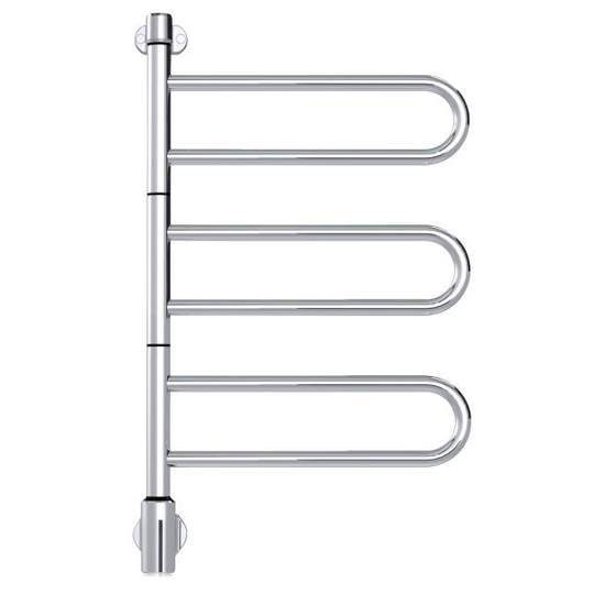 PAX Flex U Handdukstork svängbar, 3 armar 454 mm