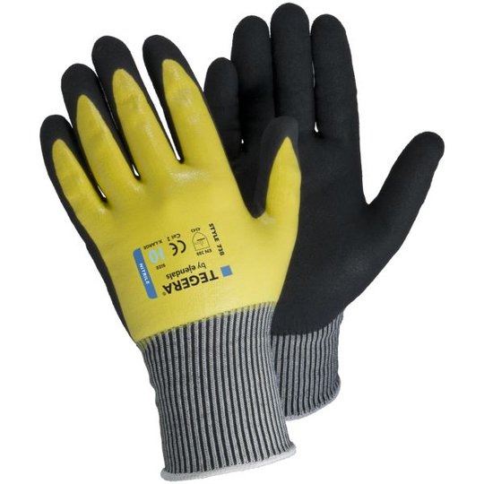 Tegera 783 Handske Skärskydd, Nitril/Dyneema Strl 6