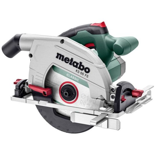 Metabo KS 66 FS Cirkelsåg i MetaLoc-väska, 1500 W