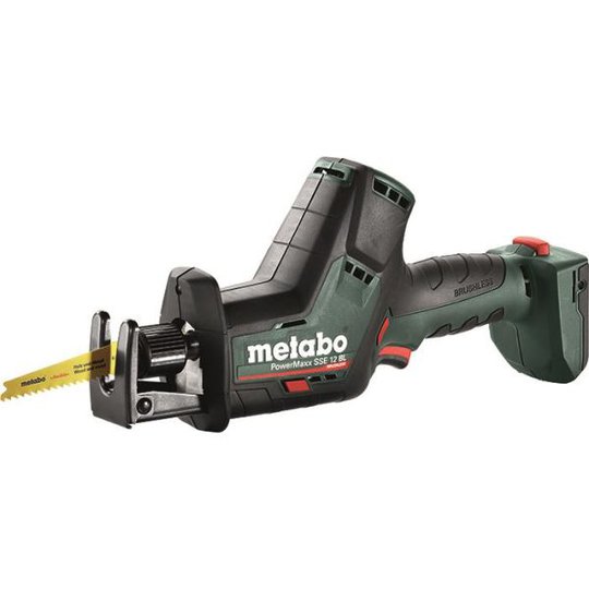 Metabo PowerMaxx SSE 12 BL Tigersåg med 2 st 2,0 Ah batterier