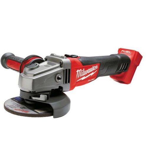 Milwaukee M18 CAG 125X Vinkelslip utan batterier och laddare