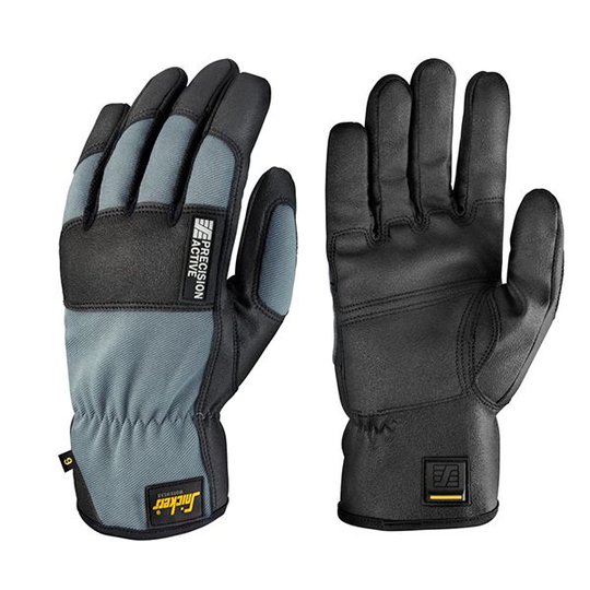 Snickers 9582 Precision Active Handske svart/stengrå 7