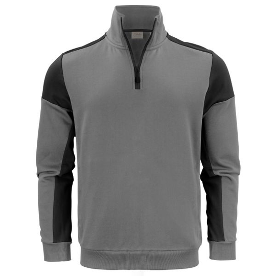 Printer Prime Halfzip Tröja Mörkgrå;Svart