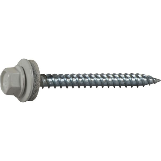 ESSVE 64406 Farmarskruv 4,8 x 50 mm, vass spets, 200-pack Vit (RR20)