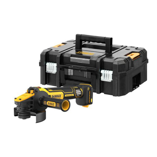 Dewalt DCG409VSN-XJ Vinkelslip utan batteri och laddare
