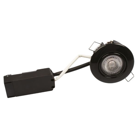 Scan Products Luna LP Downlight utomhus, 2700 K, 6,2 W Svart