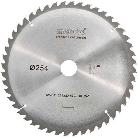 Metabo HW/CT Cirkelsågklinga 305 x 30, 56 WZ 5° NEG