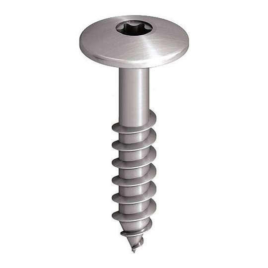 Ejot 850238 Fasadskruv lågprofil, A2 4,9 x 38 mm, 250-pack Utan bricka