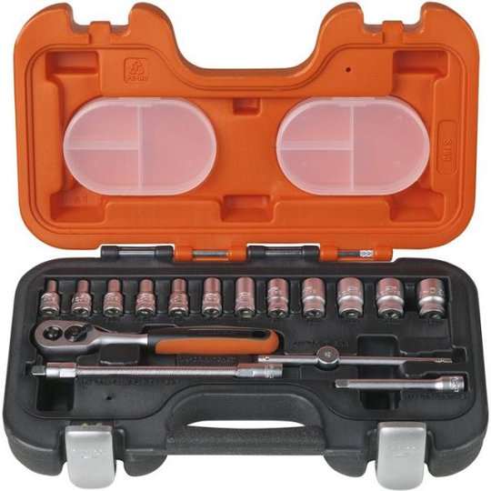 Bahco S160 Hylsnyckelsats 1/4"