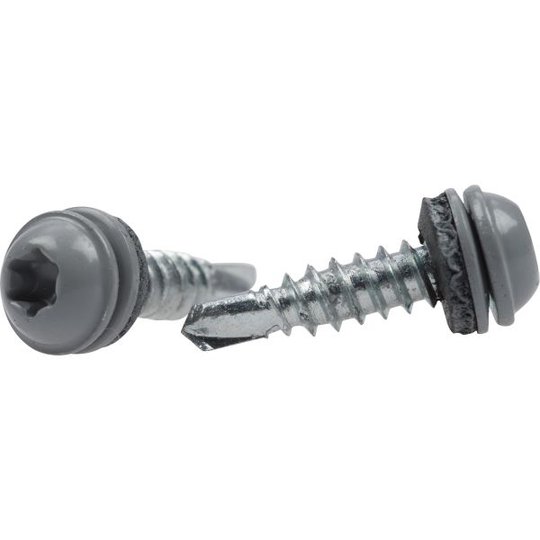 Ejot 901025 Beslagsskruv UTV-C3, 4,8 x 19 mm, 250-pack Mörkgrå 7011