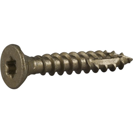 ESSVE 417144 Träskruv 8 mm Ø, försänkt, CorrSeal, 5-pack 50 mm