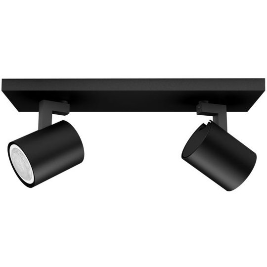 Philips Hue Runner Spotlight 2 x 5W LED, IP20 Svart