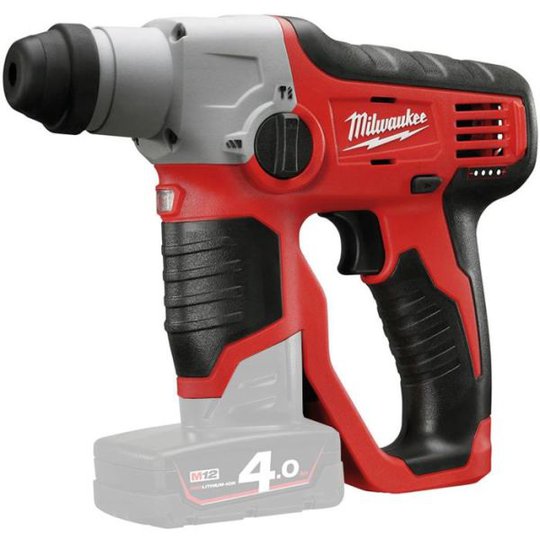 Milwaukee M12 H-0 Borrhammare utan batterier och laddare