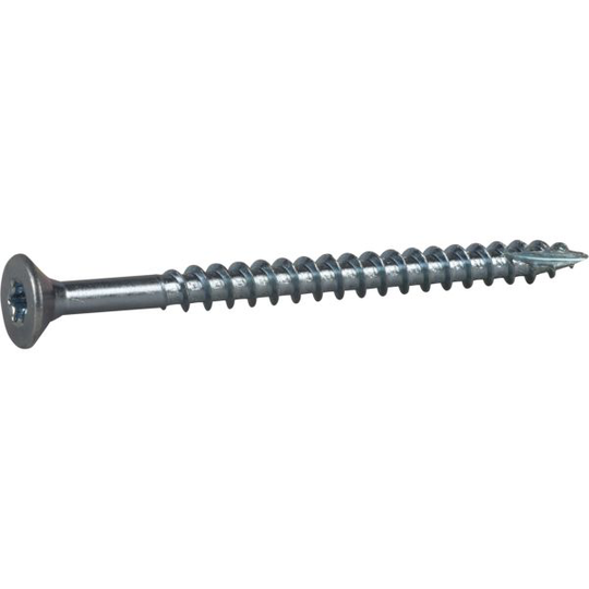 ESSVE 123205 Träskruv 6 mm Ø, TX30, helgängad, försänkt, FZB 80 mm, 100-pack