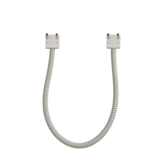 Alarmtech DL 14-40 W Karmöverföring 400 x 14 mm, med 4 skruvar Vit