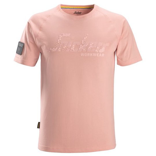 Snickers 2580 T-shirt rosa XS