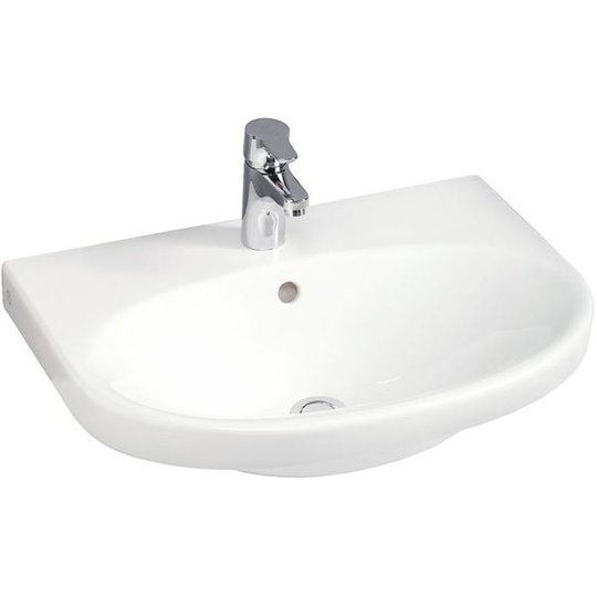 Gustavsberg Nautic 5556 Tvättställ utan blandarhål, bult/konsolmontage
