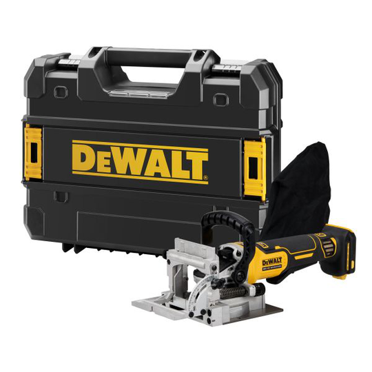 Dewalt DCW682NT-XJ Lamellfräs utan batteri och laddare