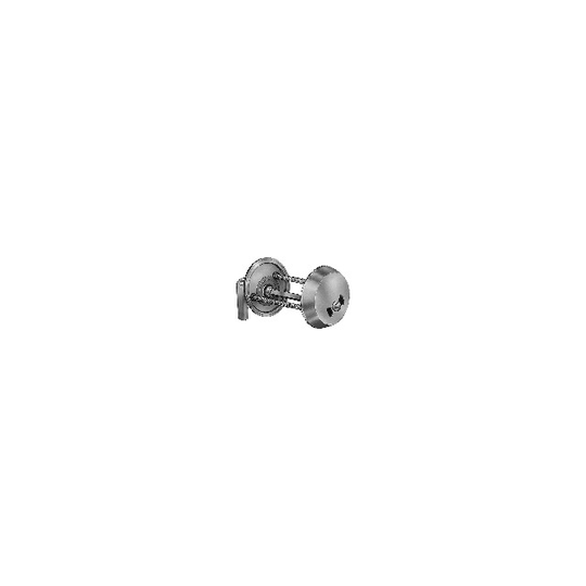 TOALETTBEHÖR 9265/50 ASSA GLANSFÖRNICKLAT 50MM | Beijerbygg Byggmaterial