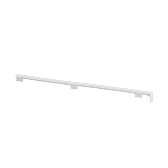 Elfa 609010 Konsoltäcklist vit, klick-in