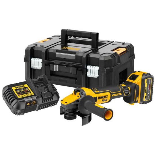 Dewalt DCG409T1-QW Vinkelslip Ø125 mm, med batteri och laddare