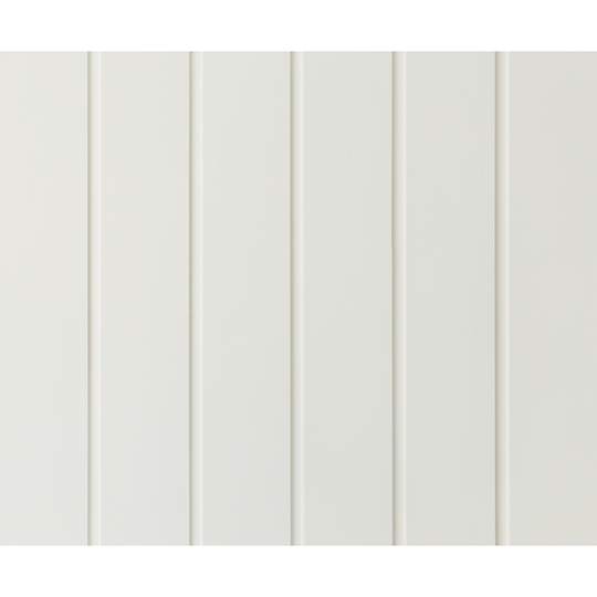 15X120X4800 SPÅRPANEL DOLD PUTSAD MÅLAD VIT S0502Y 12% | Beijerbygg Byggmaterial