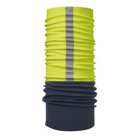 Buff Windproof Halsvärmare gul, med reflex