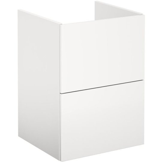 Gustavsberg Graphic Base Kommodskåp vit, med lådor 45 cm