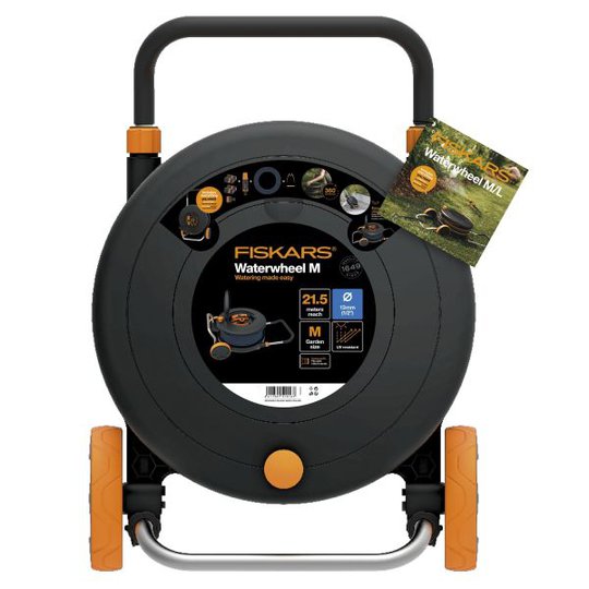 Fiskars Waterwheel Slangvinda Ø13 mm 20 m slang