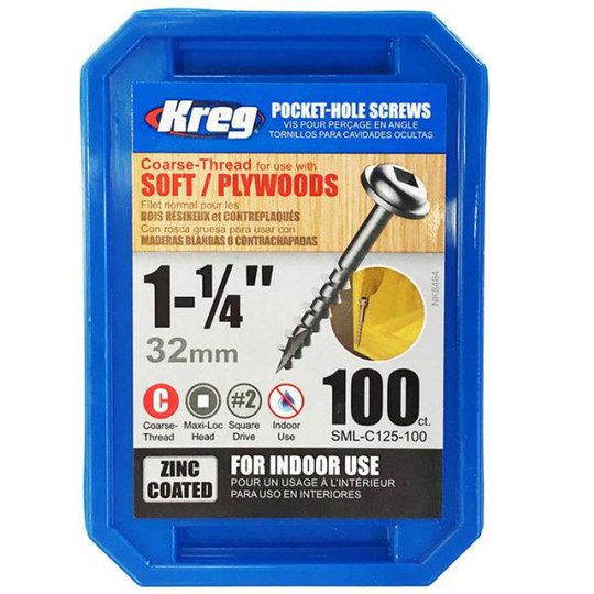 Kreg SML-C125-100 Skruv 32 mm 100-pack
