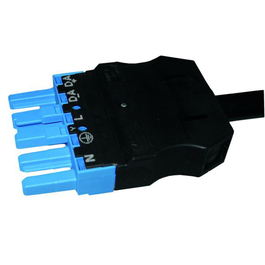 Wago 770-1105/022-000 Hondon 5-pol, dali Med dragavlastning