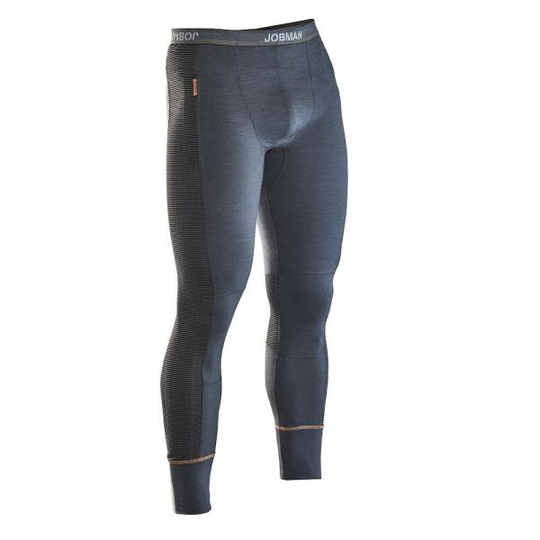 Jobman Dry-tech 2596 Långkalsong grå/svart S