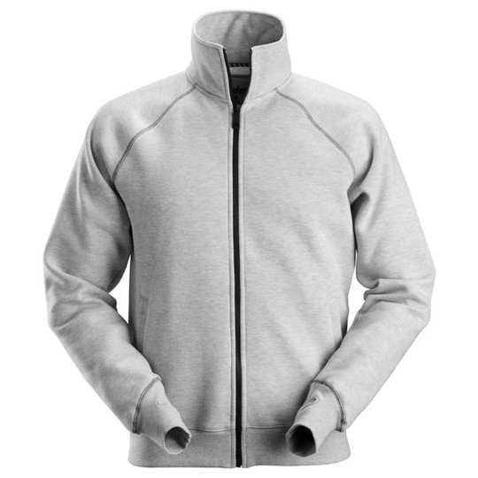 Snickers 2886 AllroundWork Sweatshirtjacka gråmelerad XS