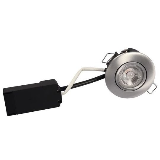 Scan Products Luna LP Downlight 3000 K, 6,2 W Borstad aluminium