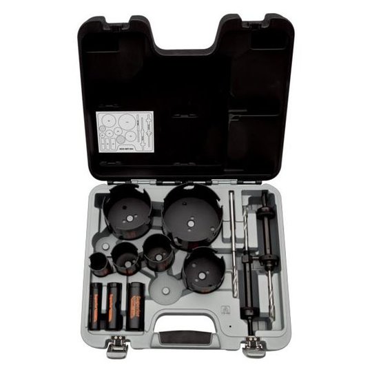 Bahco 3833-SET-304 Superior Hålsågsats