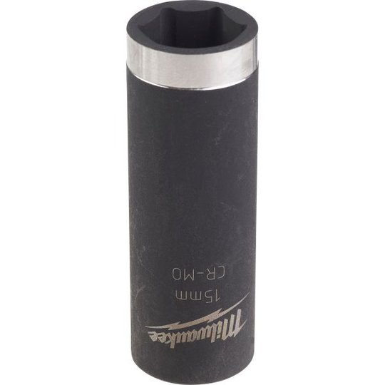 Milwaukee Shockwave Impact Duty Krafthylsa 3/8" lång 15 mm